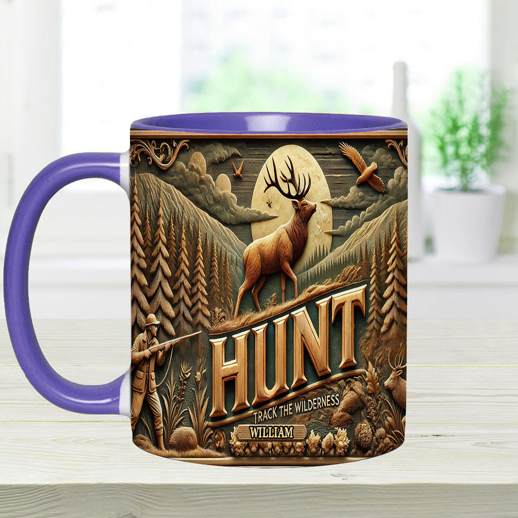 Love Hunting - Personalized Hunting Accent Mug