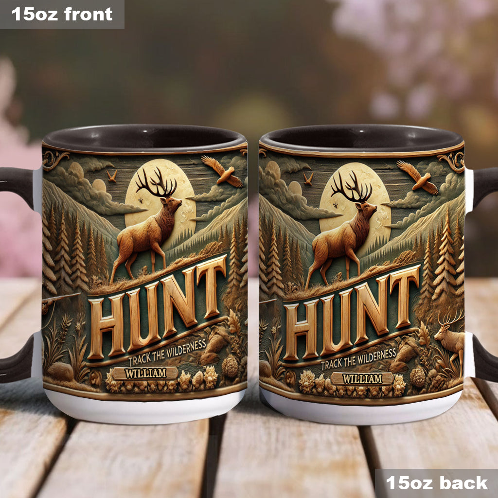 Love Hunting - Personalized Hunting Accent Mug