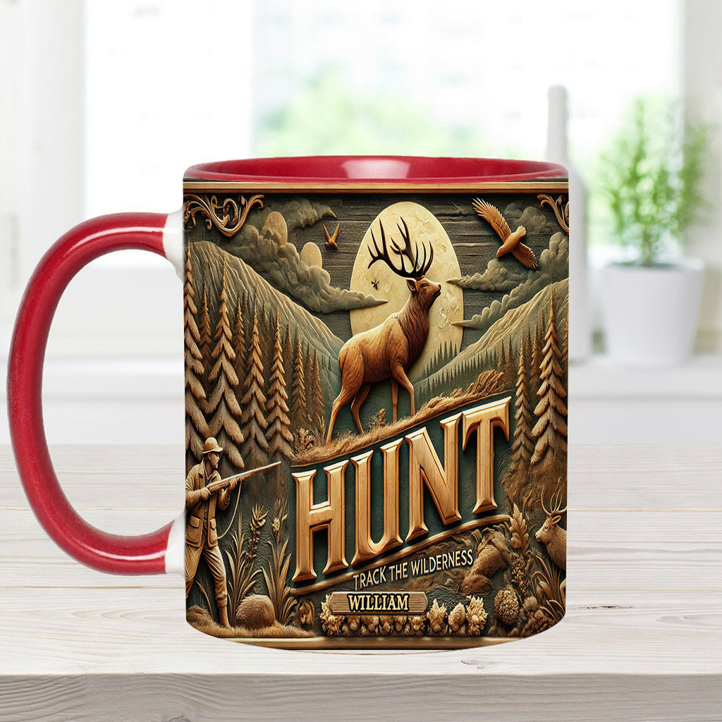 Love Hunting - Personalized Hunting Accent Mug
