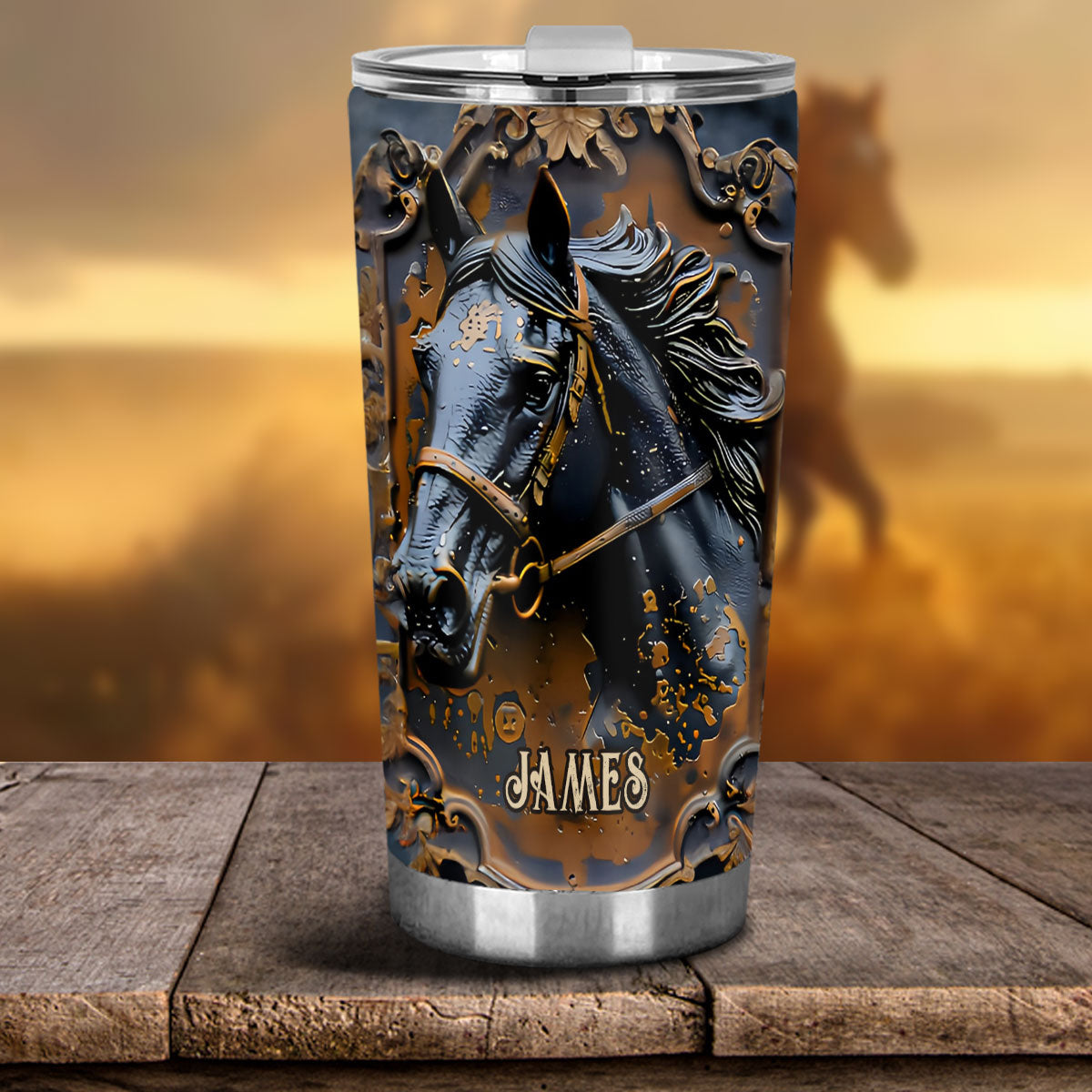 Magnifique cheval - Gobelet personnalisé à motif cheval