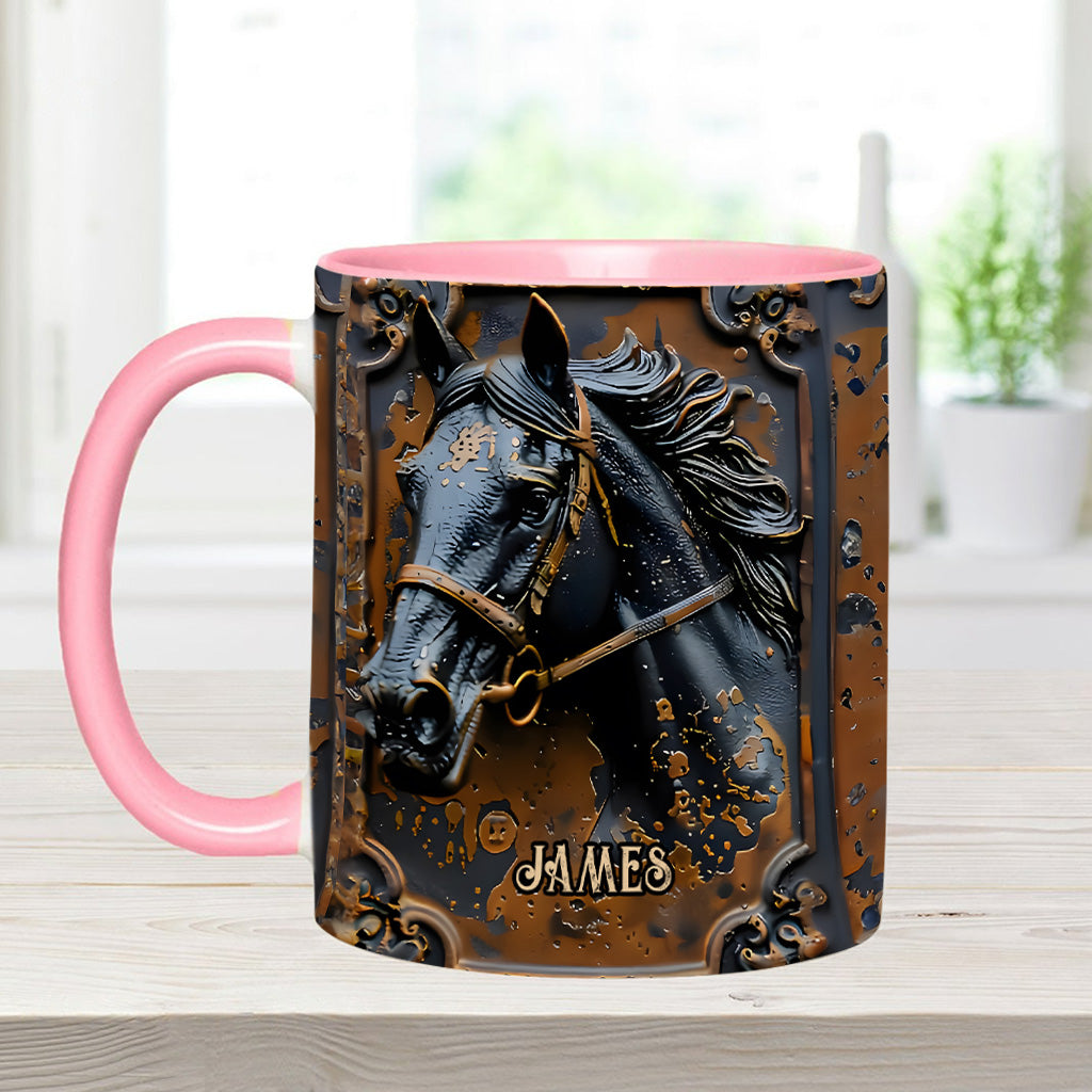Beautiful Horse - Personalized Horse Accent Mug