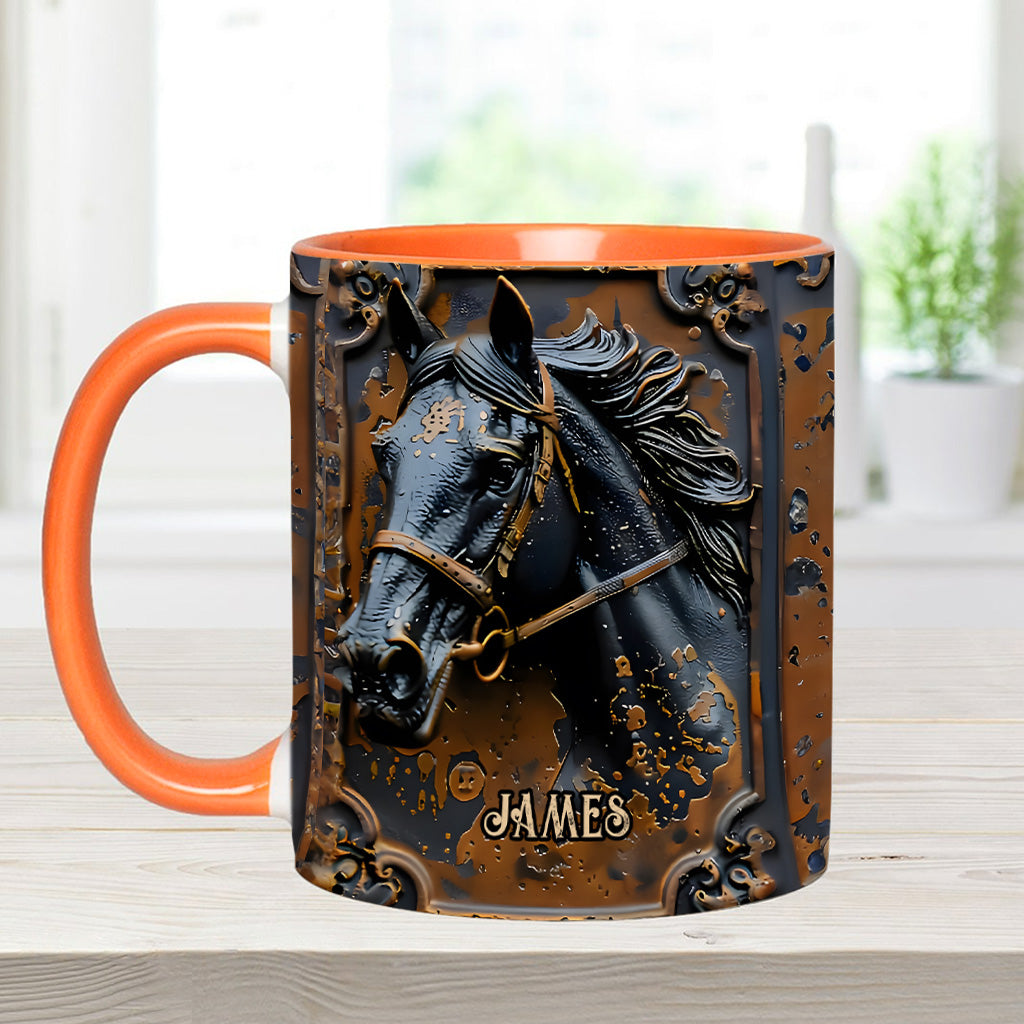 Beautiful Horse - Personalized Horse Accent Mug