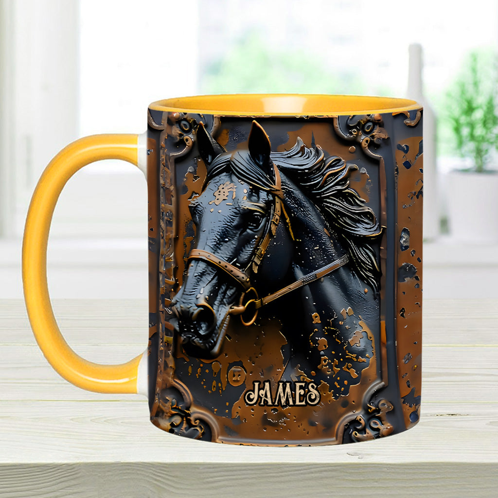 Beautiful Horse - Personalized Horse Accent Mug
