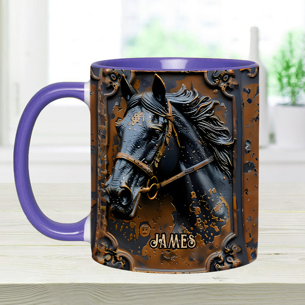 Beautiful Horse - Personalized Horse Accent Mug