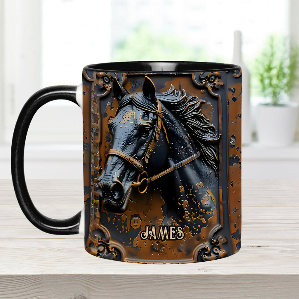 Beautiful Horse - Personalized Horse Accent Mug