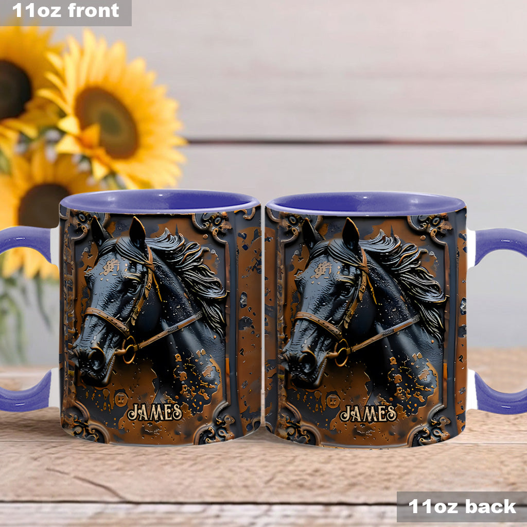 Beautiful Horse - Personalized Horse Accent Mug