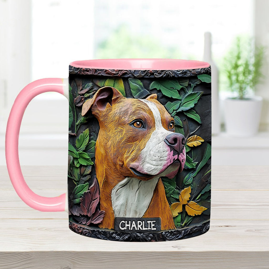 Friend - Personalized Dog Accent Mug