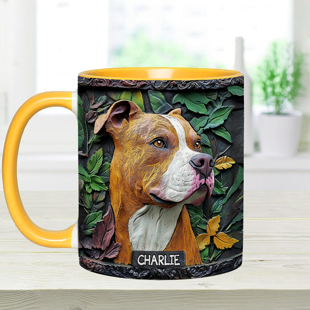 Friend - Personalized Dog Accent Mug