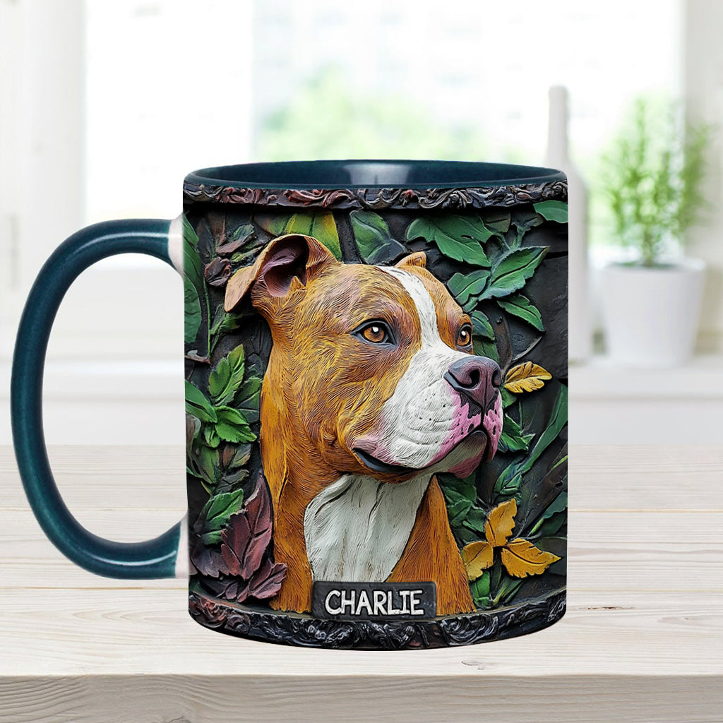 Friend - Personalized Dog Accent Mug
