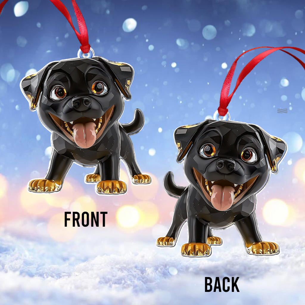 Funny Dogs - Personalized Dog Ornament