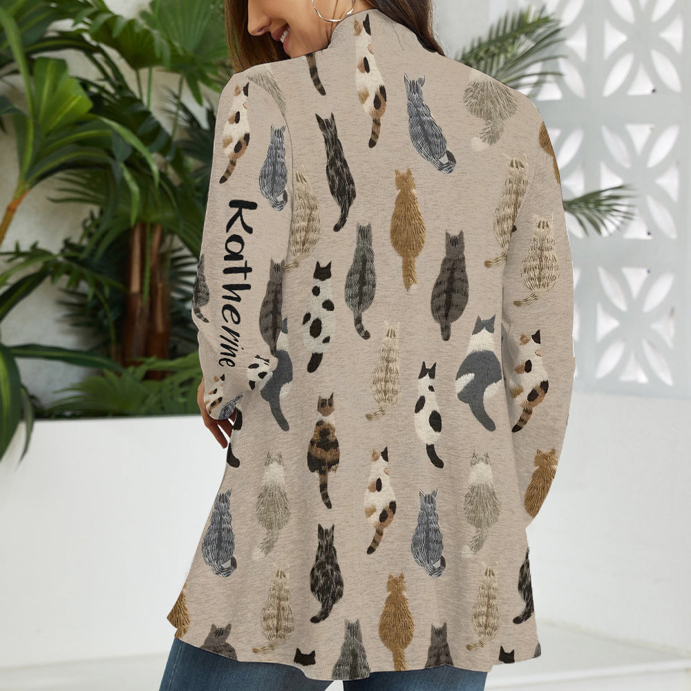 Love Cats - Personalized Cat Cardigan
