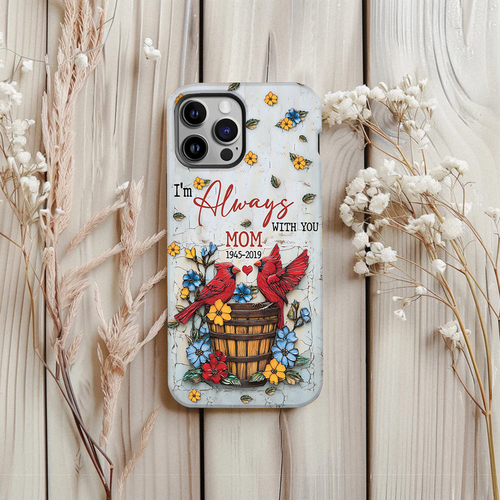 Those We Love Don't Go Away - Personalized Memorial Full Print Phone Case
