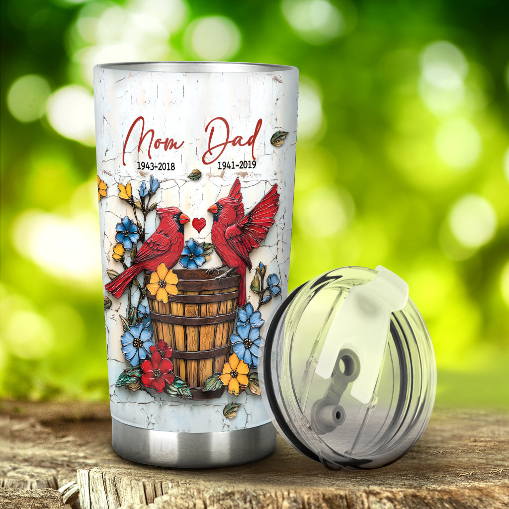 Ceux que nous aimons ne disparaissent jamais - Gobelet commémoratif personnalisé