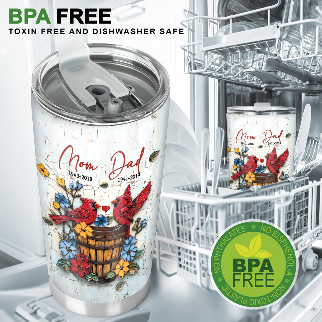 Ceux que nous aimons ne disparaissent jamais - Gobelet commémoratif personnalisé