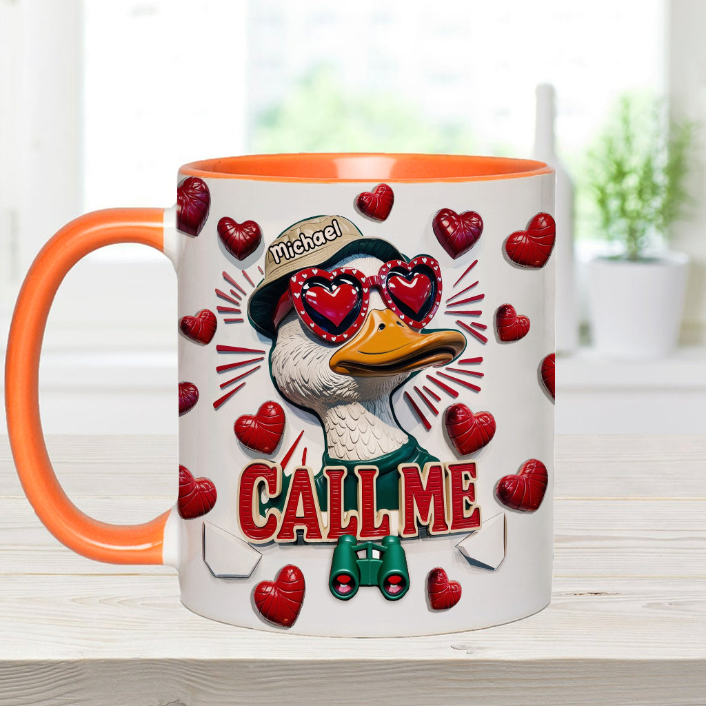 Appelle-moi - Mug personnalisé à thème chasse