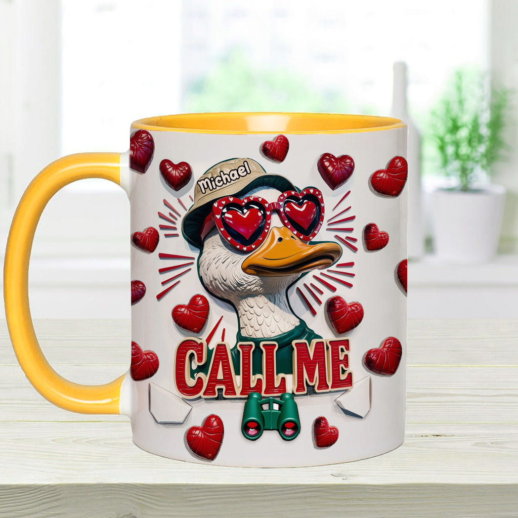 Appelle-moi - Mug personnalisé à thème chasse