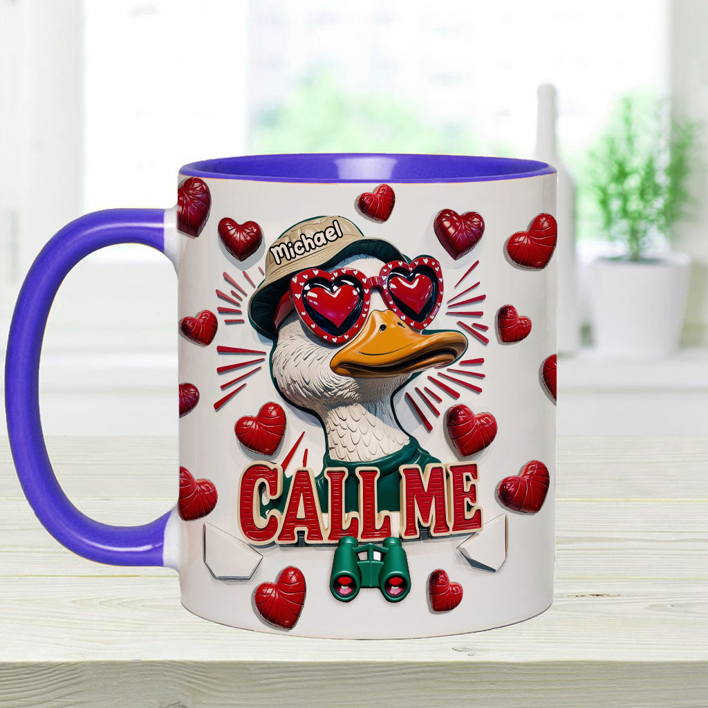 Appelle-moi - Mug personnalisé à thème chasse