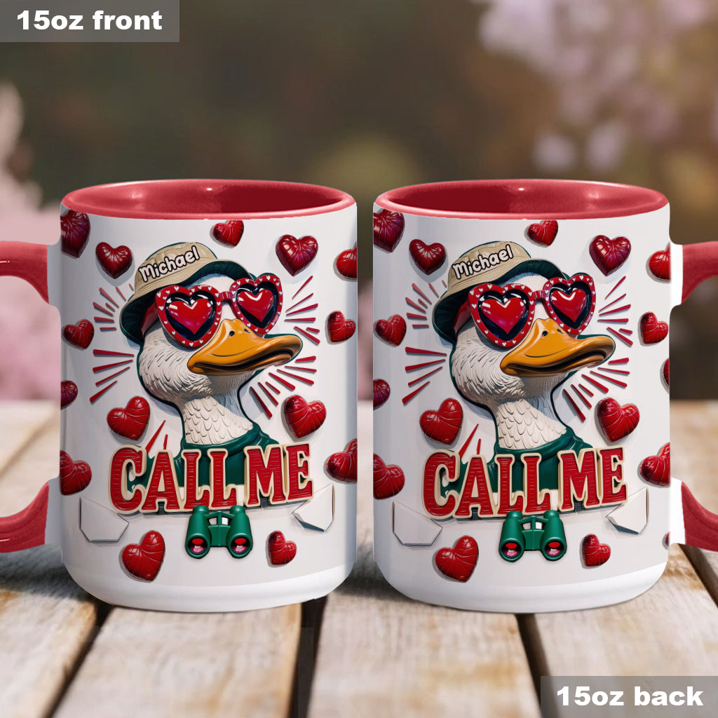 Appelle-moi - Mug personnalisé à thème chasse