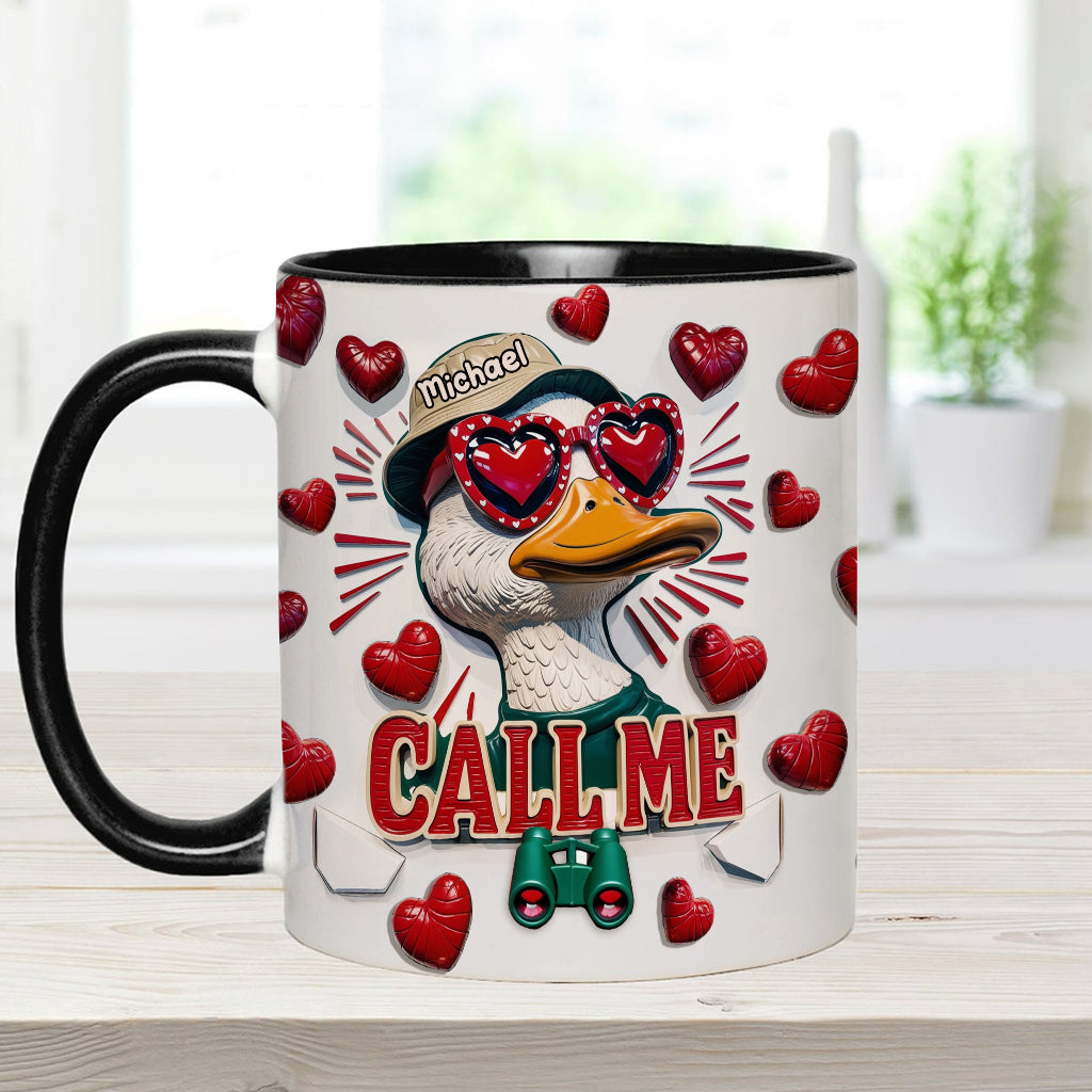 Appelle-moi - Mug personnalisé à thème chasse
