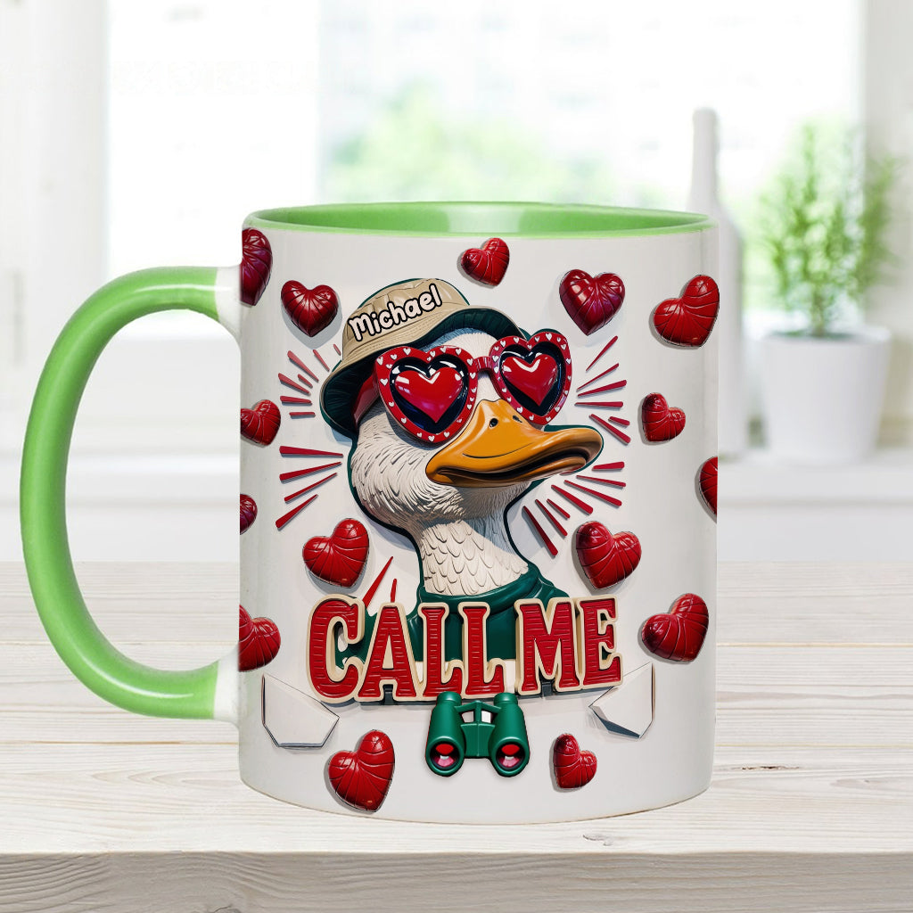 Appelle-moi - Mug personnalisé à thème chasse