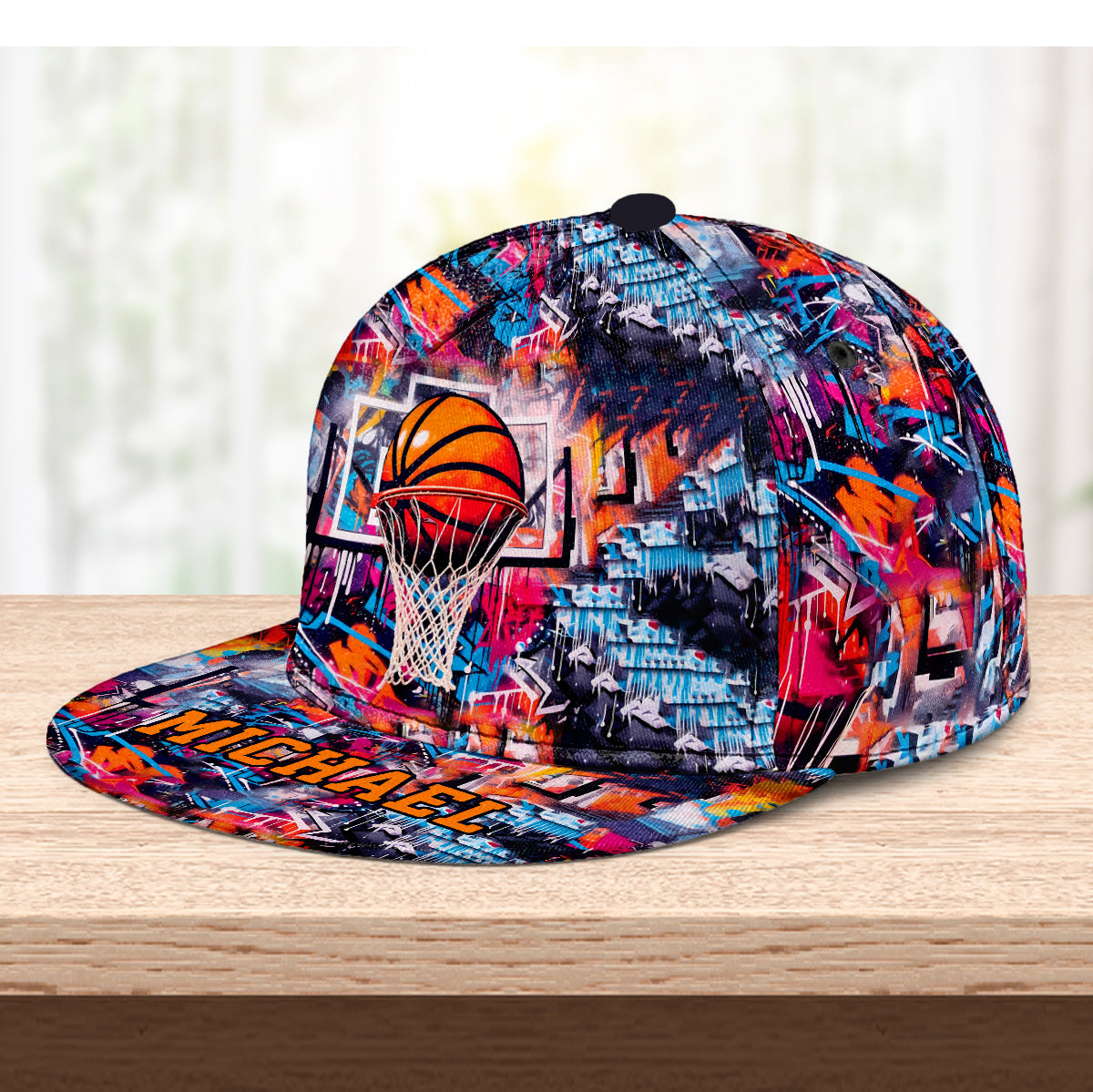 Cool Basketball Design - Personalized Basketball Snapback