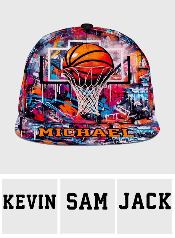Cool Basketball Design - Personalized Basketball Snapback