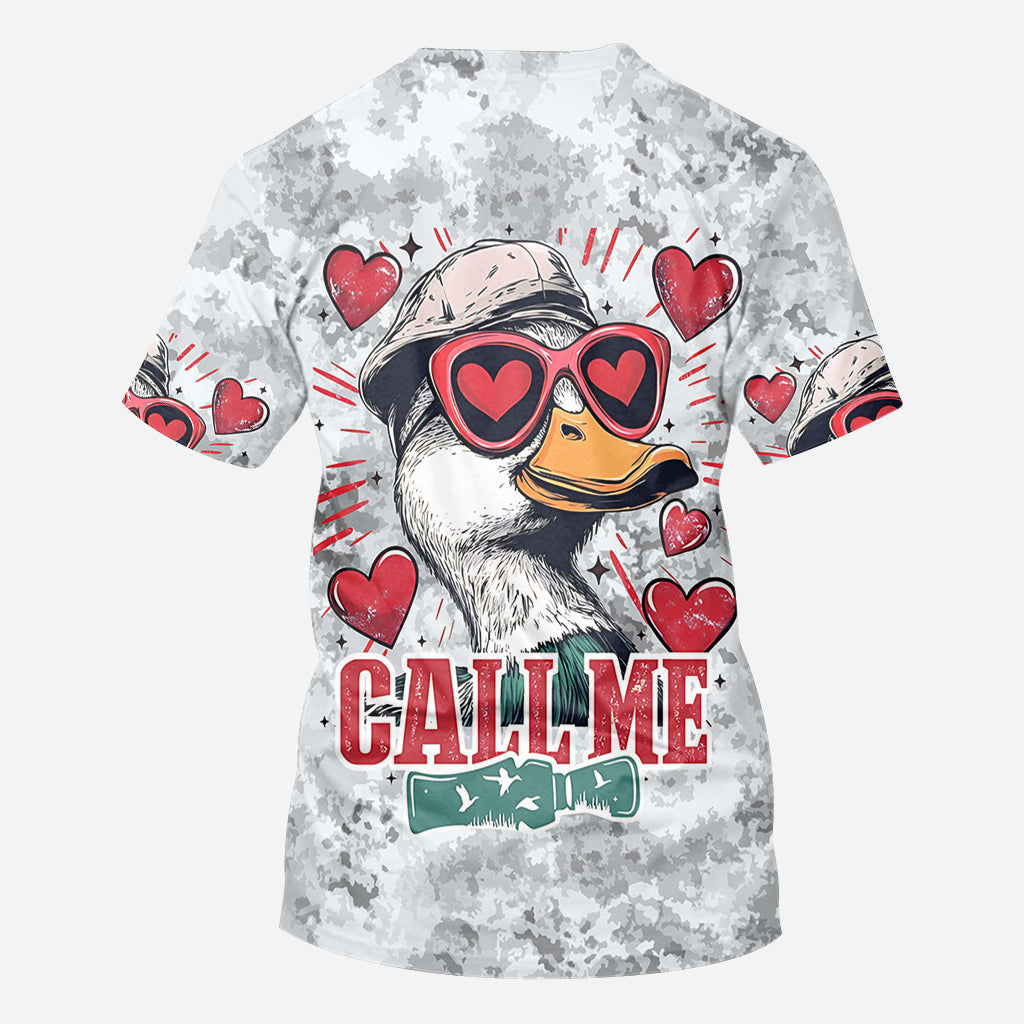 Appelle-moi - T-shirt de chasse personnalisé