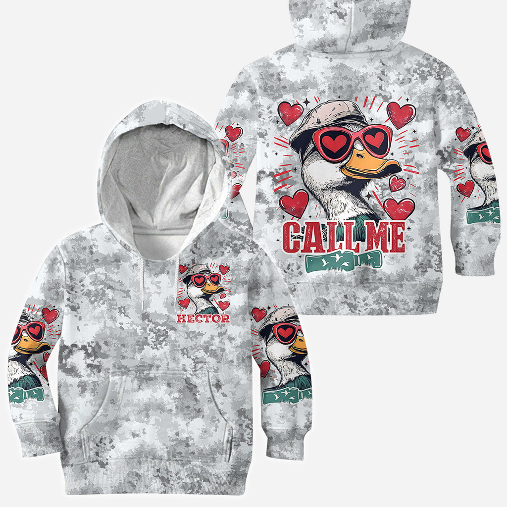 Appelle-moi - T-shirt de chasse personnalisé