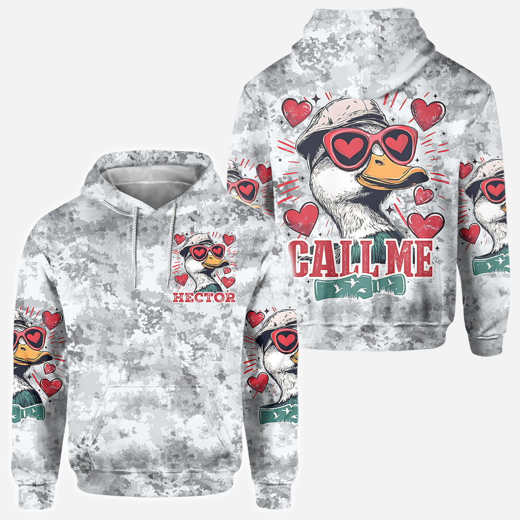 Appelle-moi - T-shirt de chasse personnalisé