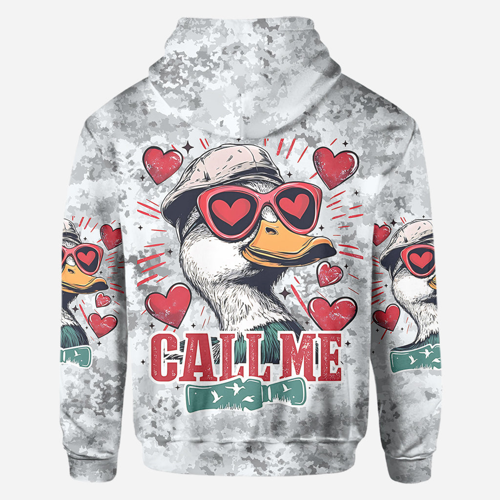 Appelle-moi - T-shirt de chasse personnalisé