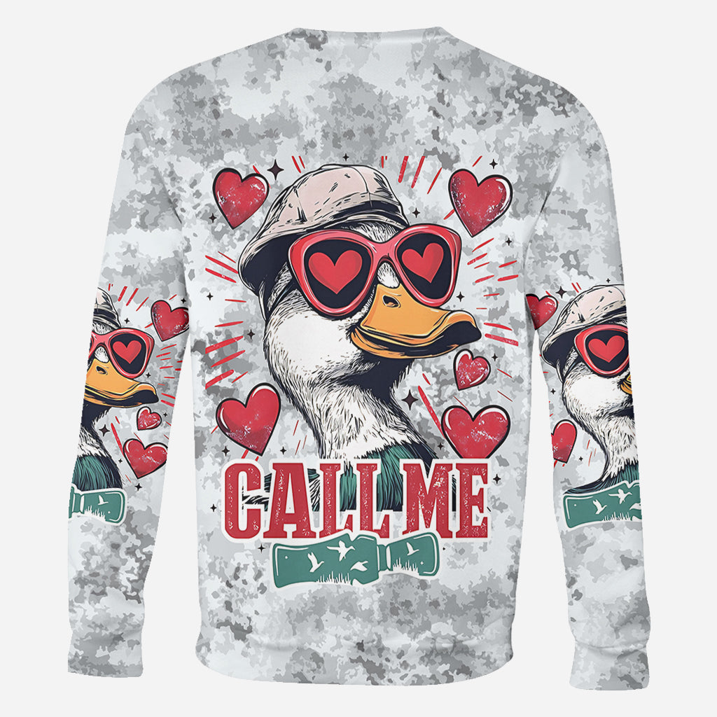 Appelle-moi - T-shirt de chasse personnalisé