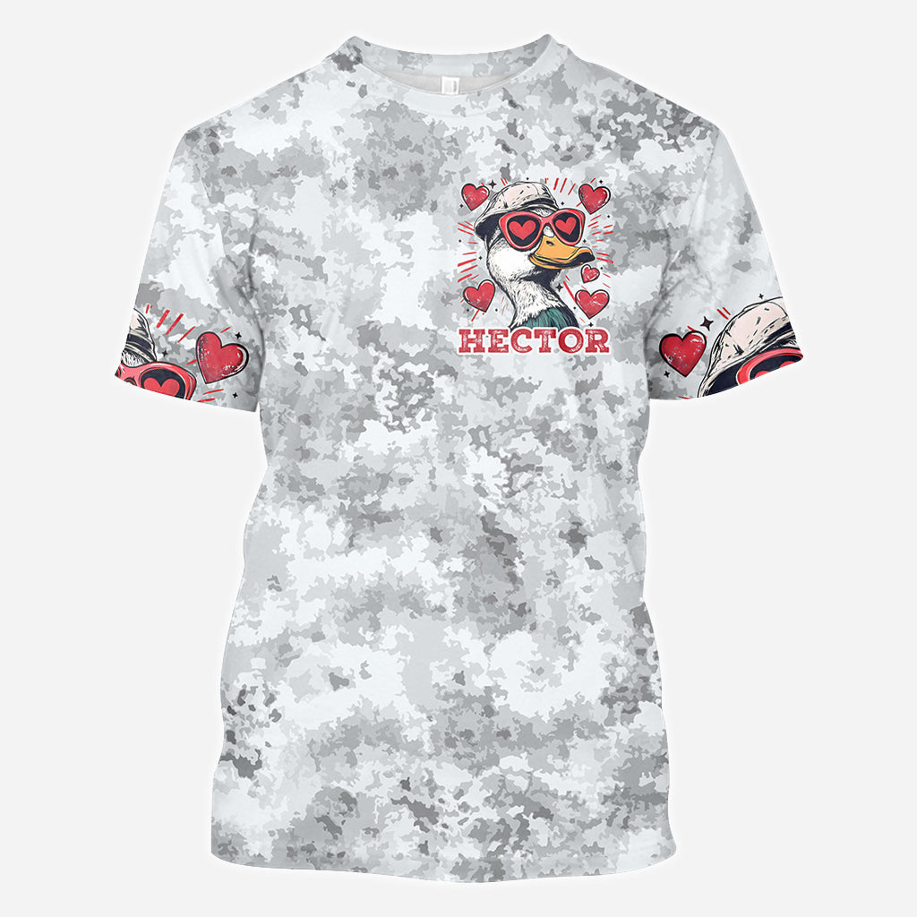 Appelle-moi - T-shirt de chasse personnalisé