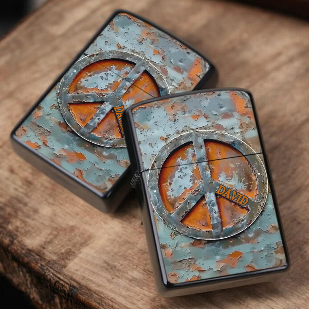 Briquet hippie personnalisé Vintage Hippie Soul