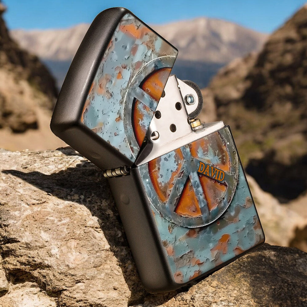 Briquet hippie personnalisé Vintage Hippie Soul