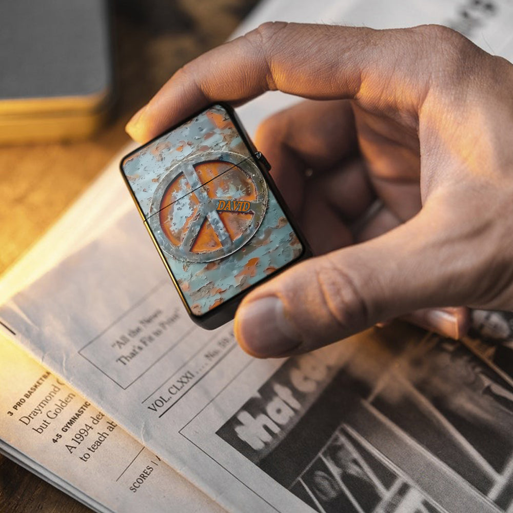 Briquet hippie personnalisé Vintage Hippie Soul