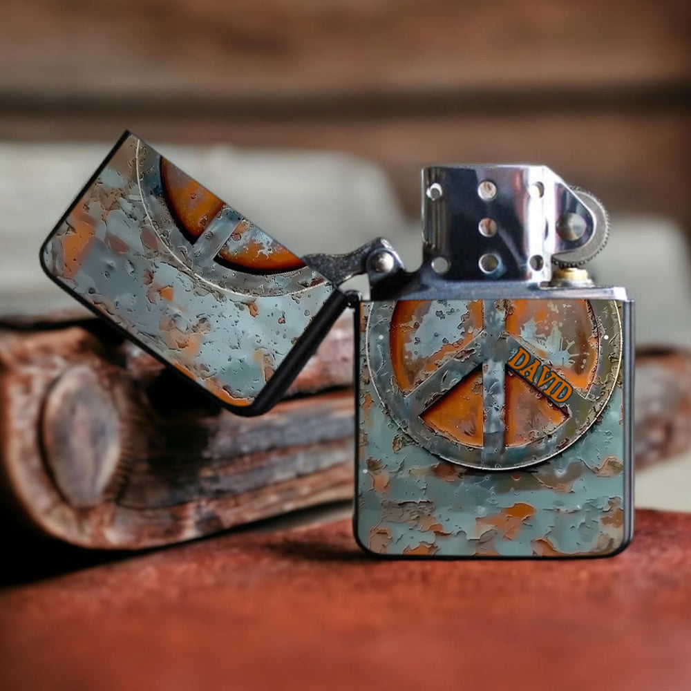 Briquet hippie personnalisé Vintage Hippie Soul