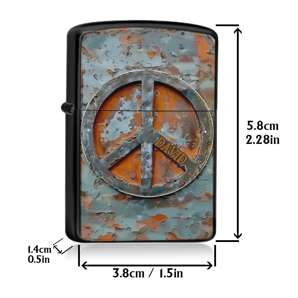 Briquet hippie personnalisé Vintage Hippie Soul