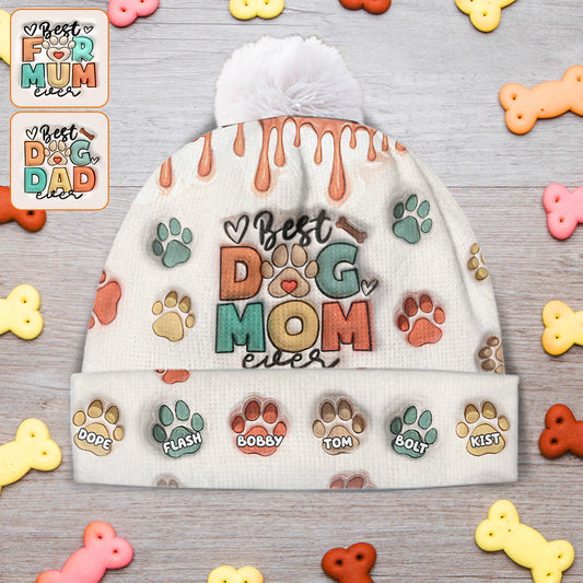 Meilleure maman de chien au monde - Bonnet personnalisé pour chien