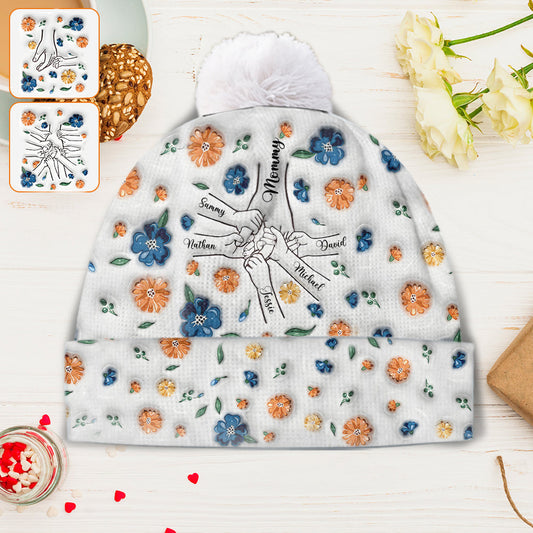 La famille avant tout - Bonnet personnalisé pour maman