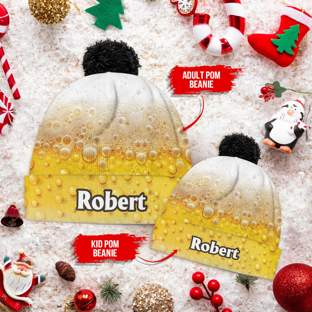 C'est l'heure de la bière ! - Bonnet personnalisé à la bière