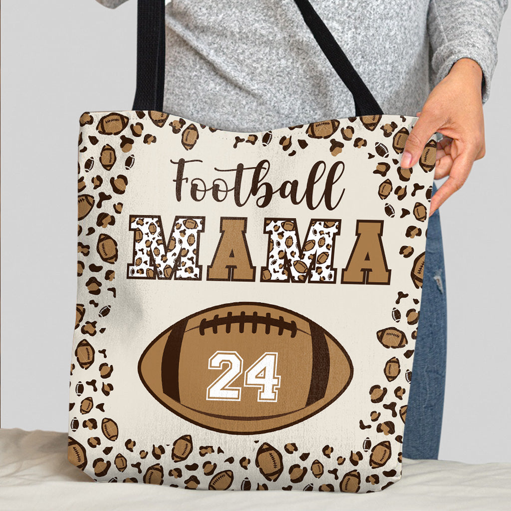 Maman de footballeur - Sac fourre-tout de football personnalisé