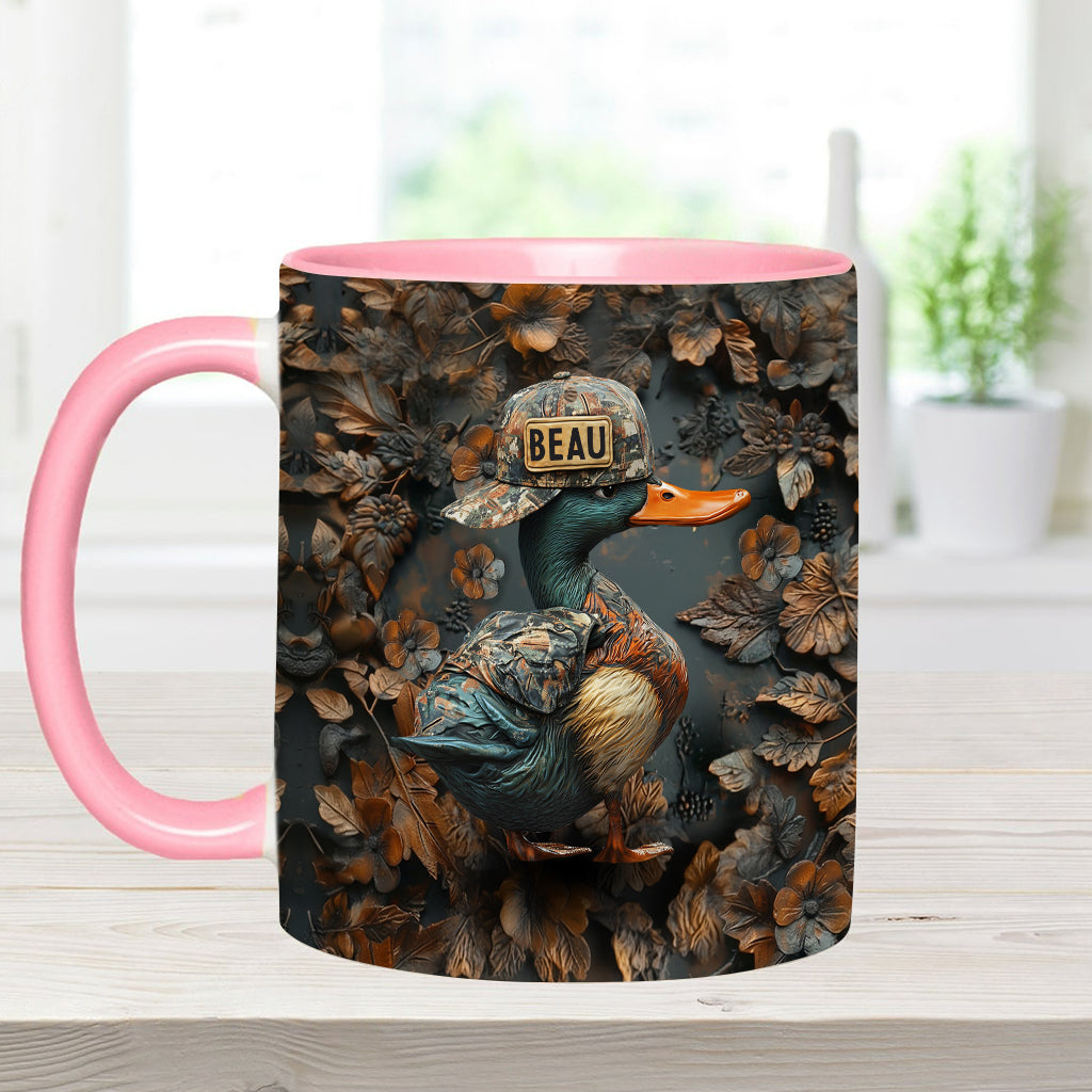 Duck Hunting - Personalized Hunting Accent Mug
