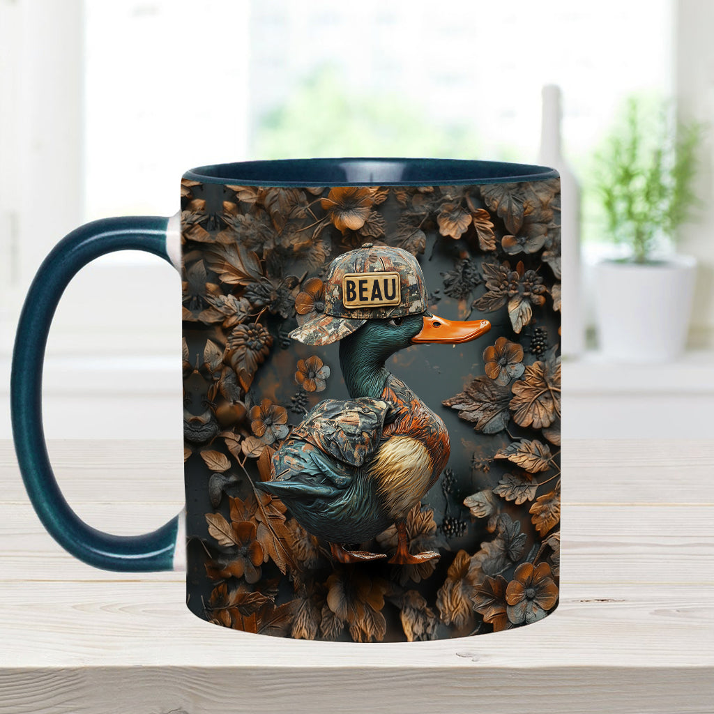 Duck Hunting - Personalized Hunting Accent Mug