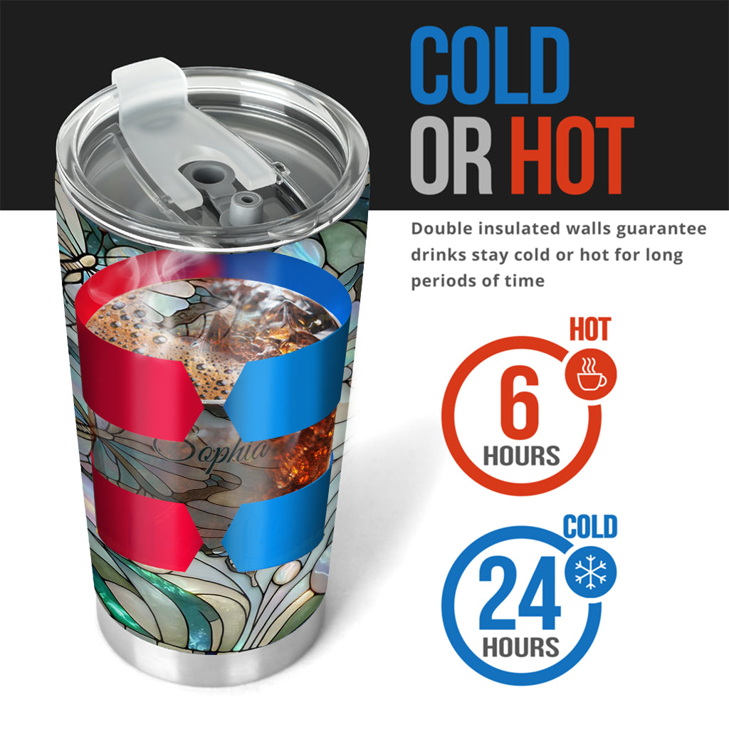 Love Butterflies - Personalized Butterfly Tumbler