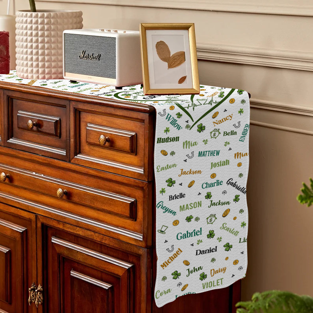 Blessed To Be Called Grandma Nana - Personalized Grandma Table Runner