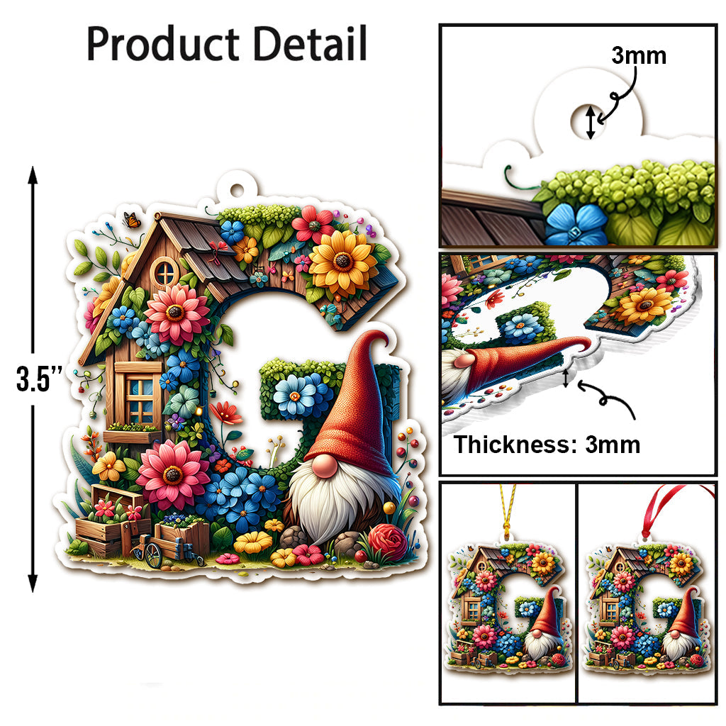 Any Letter - Personalized Gardening Ornament