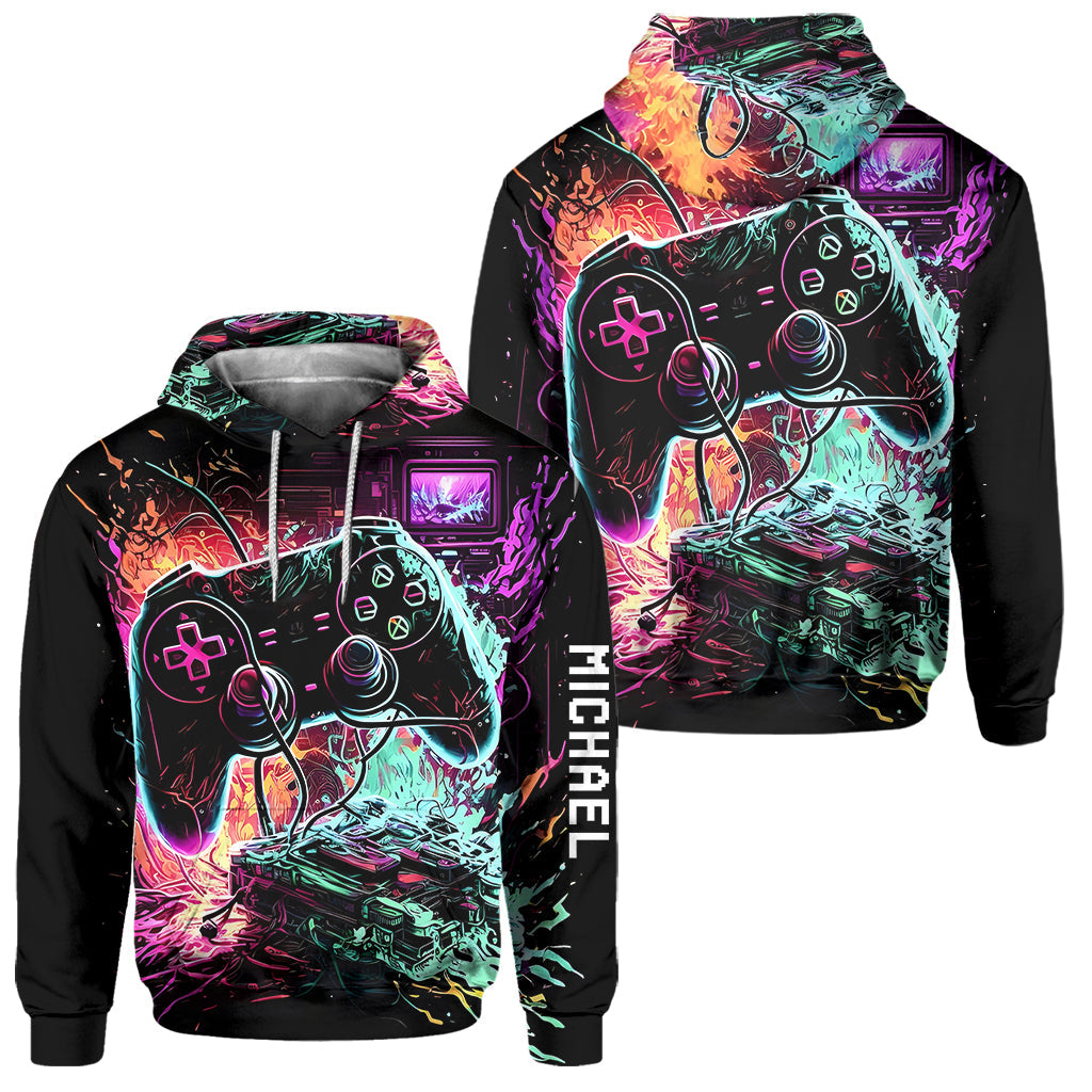 Gamer - Personalized Video Game Hoodie and Sweatpants