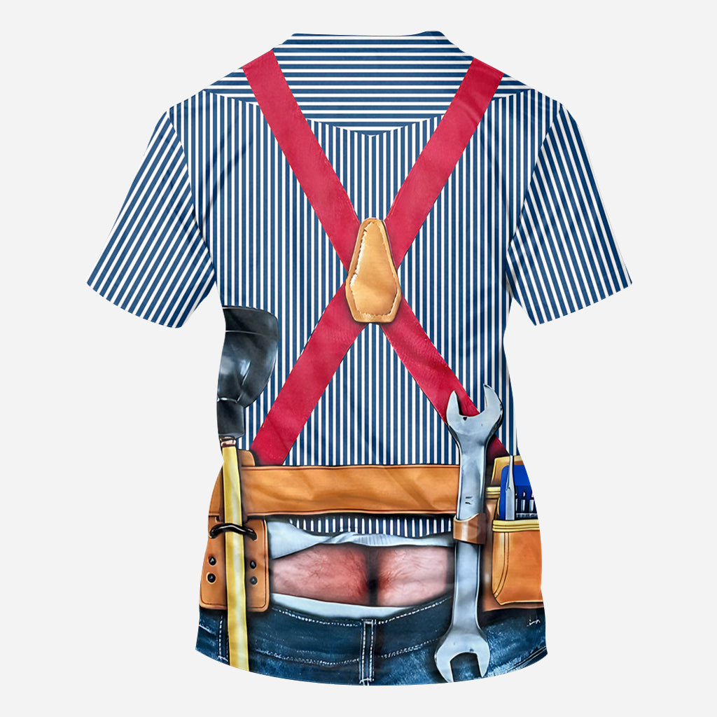 My Mechanic Man - Personalized Mechanic All Over Shirt