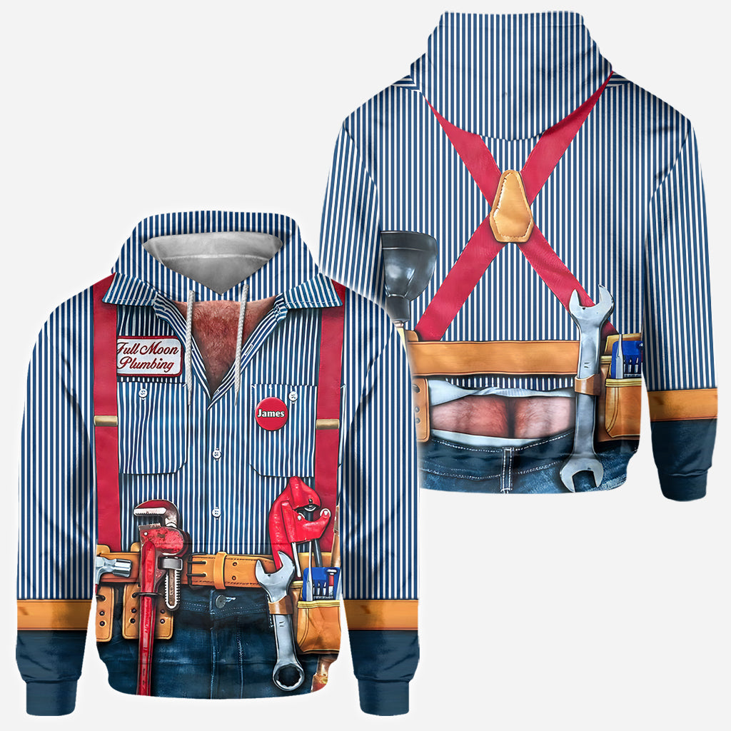 My Mechanic Man - Personalized Mechanic All Over Shirt