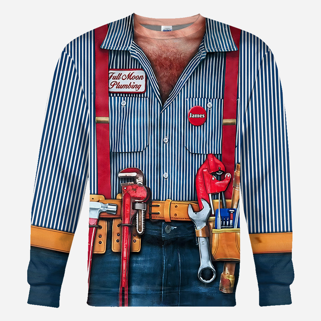 My Mechanic Man - Personalized Mechanic All Over Shirt